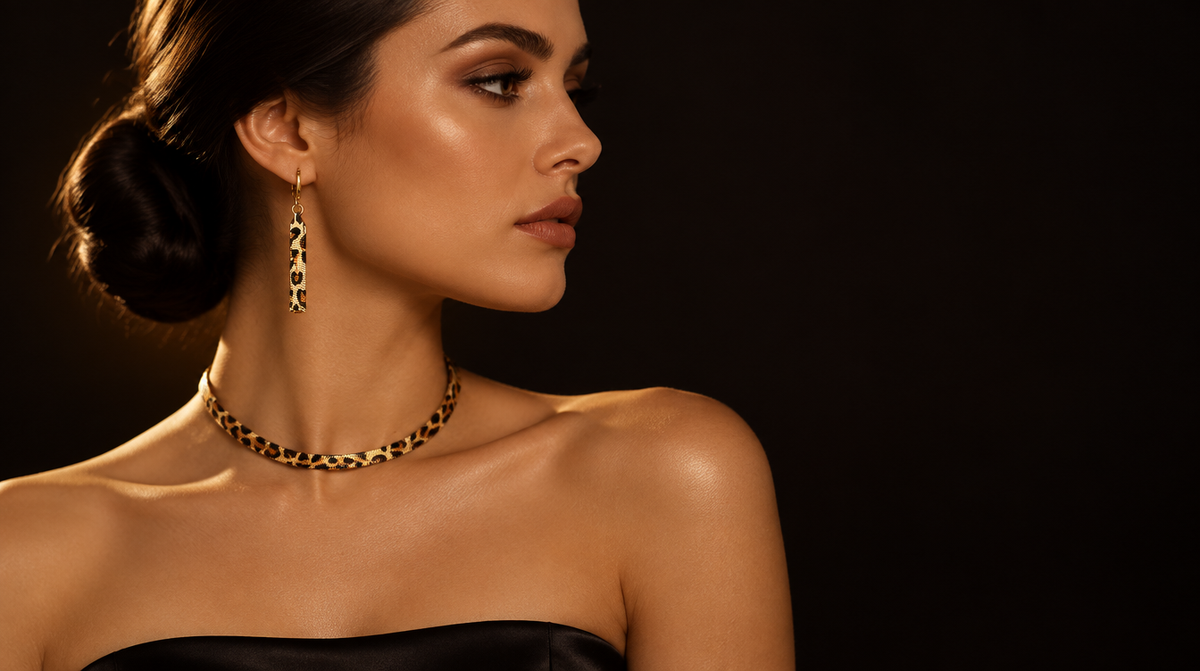 Vexa leopard snake jewelry
